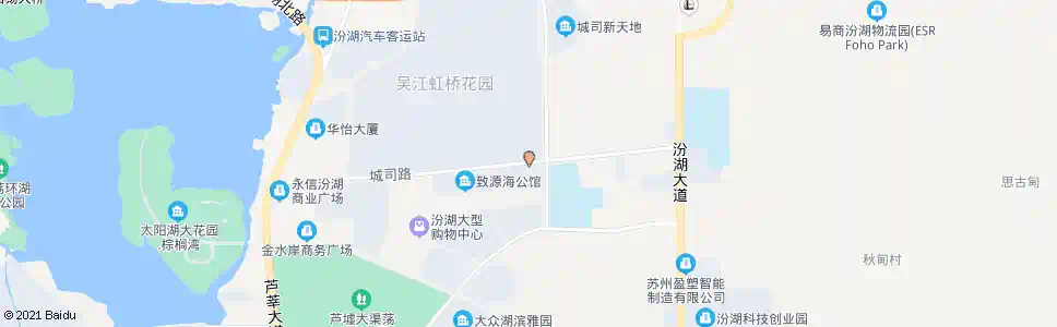 苏州城司路口_公交站地图_苏州公交_妙搜公交查询2025