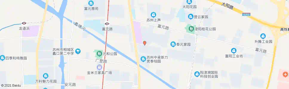 苏州泰元路西_公交站地图_苏州公交_妙搜公交查询2025