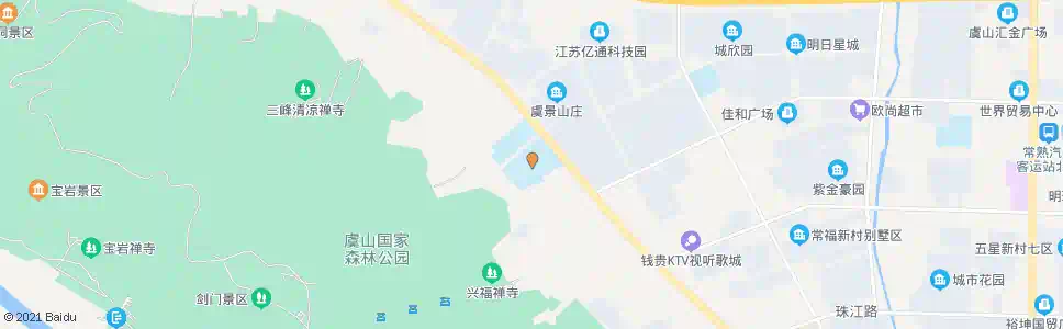 苏州常熟外国语学校_公交站地图_苏州公交_妙搜公交查询2025