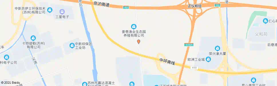 苏州姜巷_公交站地图_苏州公交_妙搜公交查询2025