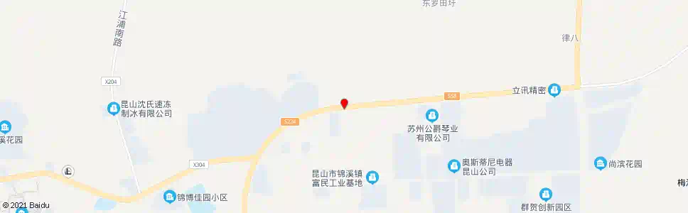 苏州北管泾南_公交站地图_苏州公交_妙搜公交查询2025