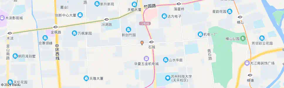 苏州仙合家纺_公交站地图_苏州公交_妙搜公交查询2025