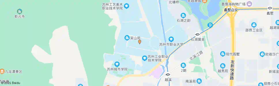 苏州国际教育园旅游财经校_公交站地图_苏州公交_妙搜公交查询2025