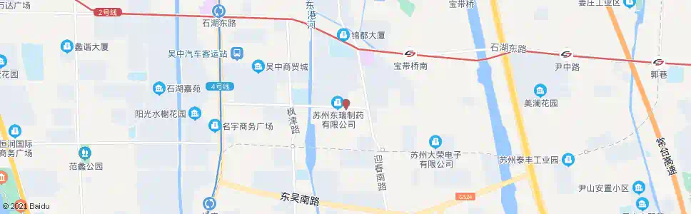 苏州大华酒店用品市场_公交站地图_苏州公交_妙搜公交查询2025