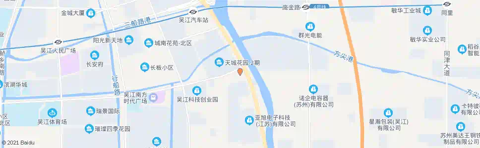 苏州长龙电器_公交站地图_苏州公交_妙搜公交查询2025