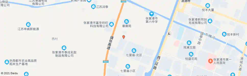 苏州章卿小区北门_公交站地图_苏州公交_妙搜公交查询2025