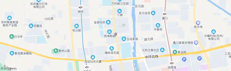 苏州御窑路玉成路南_公交站地图_苏州公交_妙搜公交查询2025