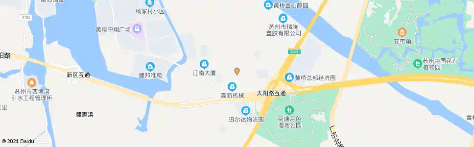 苏州生田_公交站地图_苏州公交_妙搜公交查询2025