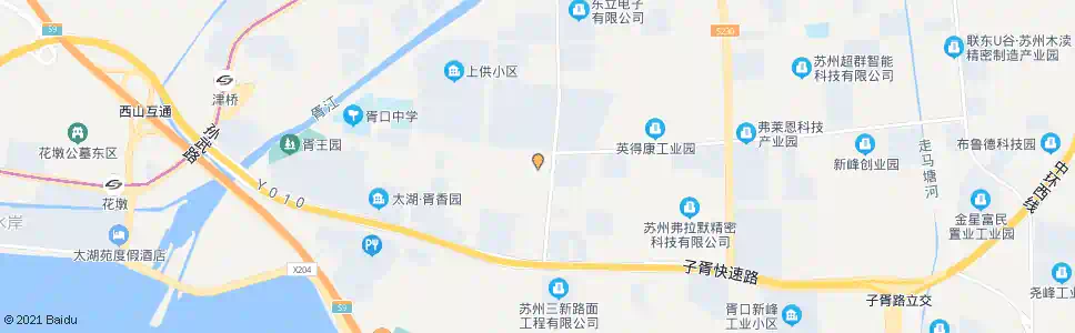 苏州胥口中学幼儿园_公交站地图_苏州公交_妙搜公交查询2025