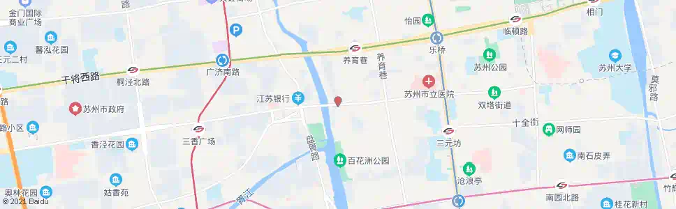 苏州姑胥桥_公交站地图_苏州公交_妙搜公交查询2025
