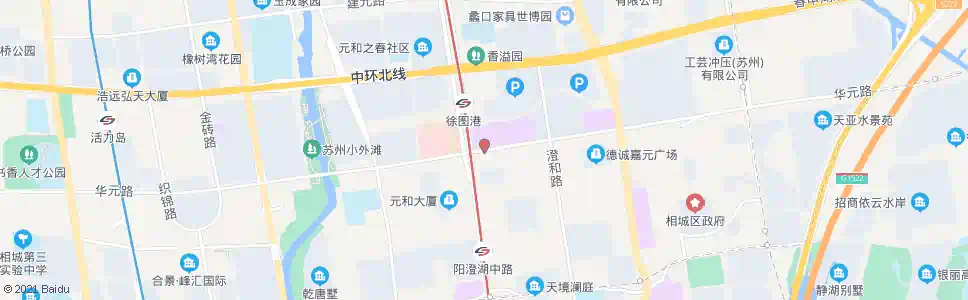 苏州相城区医院东_公交站地图_苏州公交_妙搜公交查询2025