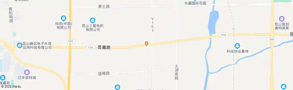 苏州洞庭湖路(昆嘉路)_公交站地图_苏州公交_妙搜公交查询2025