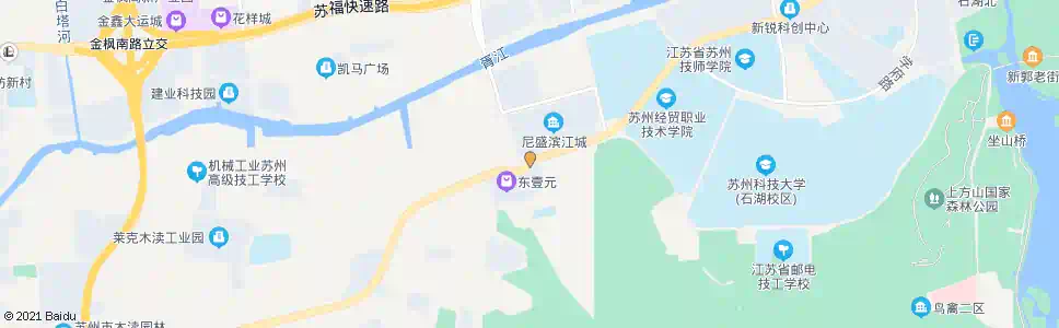 苏州新南路长江路_公交站地图_苏州公交_妙搜公交查询2025