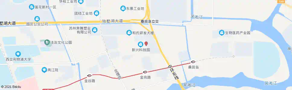苏州金尚路新昌路南_公交站地图_苏州公交_妙搜公交查询2025