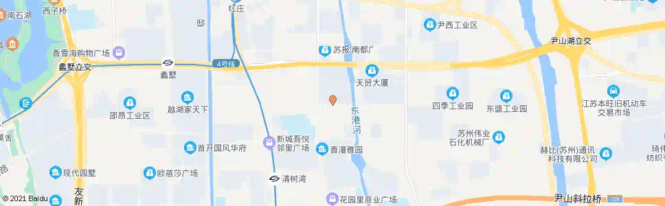 苏州兴南路25号_公交站地图_苏州公交_妙搜公交查询2025