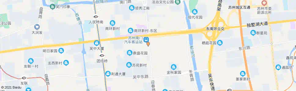 苏州东门_公交站地图_苏州公交_妙搜公交查询2025
