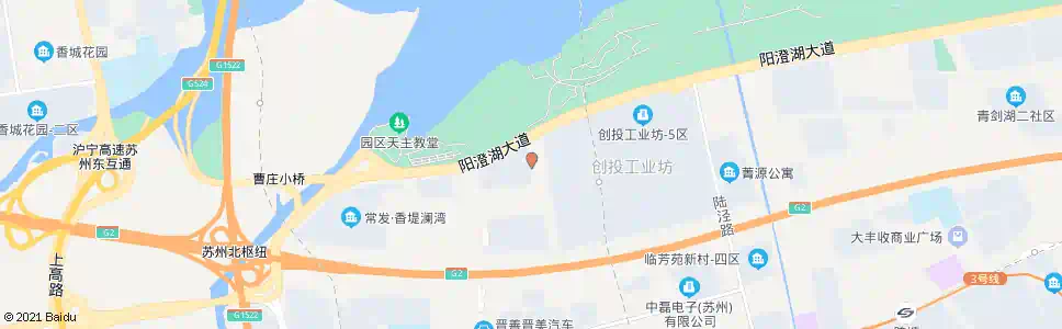 苏州扬溪路扬泰路南_公交站地图_苏州公交_妙搜公交查询2025