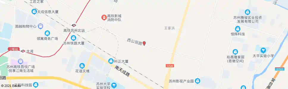 苏州塘渡湖_公交站地图_苏州公交_妙搜公交查询2025