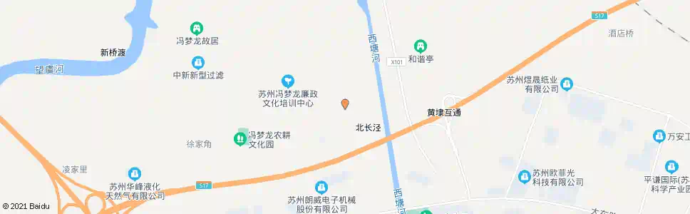 苏州蒋家泾_公交站地图_苏州公交_妙搜公交查询2025
