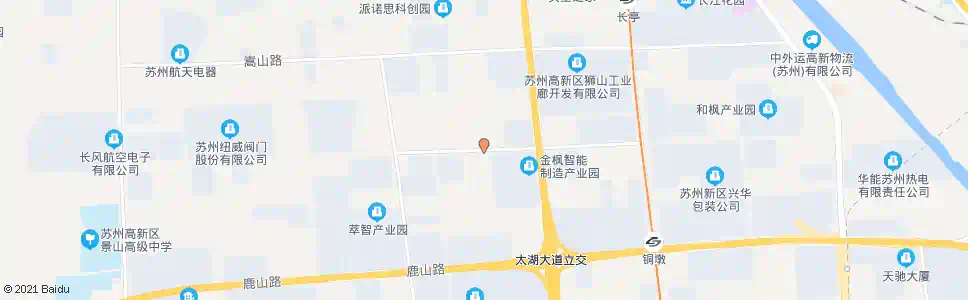 苏州泰山路金枫路西_公交站地图_苏州公交_妙搜公交查询2025