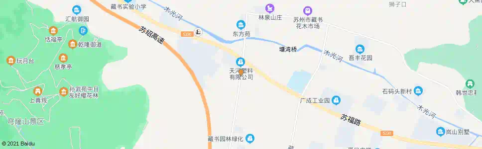 苏州水上乐园_公交站地图_苏州公交_妙搜公交查询2025