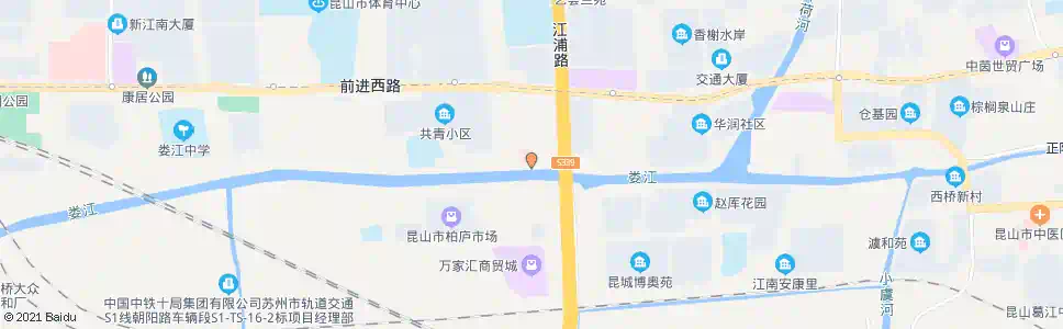 苏州震川路虹祺路_公交站地图_苏州公交_妙搜公交查询2025