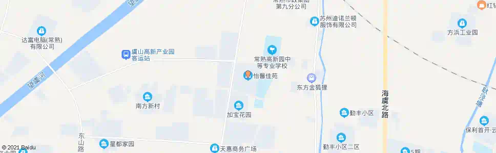 苏州怡馨家园(珠海路)_公交站地图_苏州公交_妙搜公交查询2025