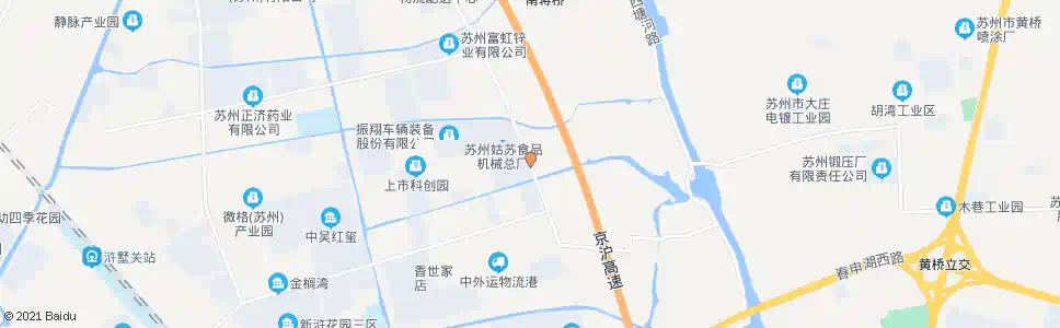 苏州青花路首末站_公交站地图_苏州公交_妙搜公交查询2025