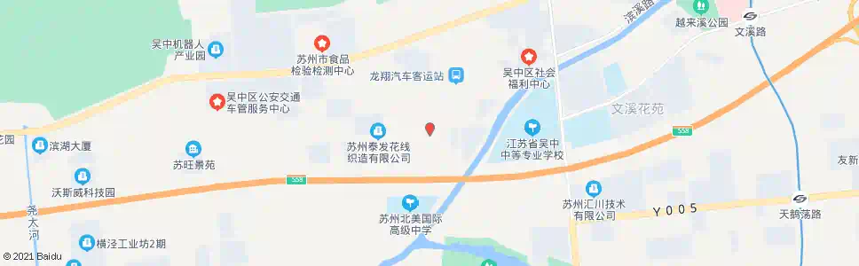 苏州溪水路_公交站地图_苏州公交_妙搜公交查询2025