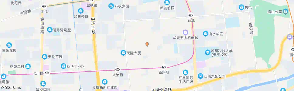 苏州枫江路工业园_公交站地图_苏州公交_妙搜公交查询2025