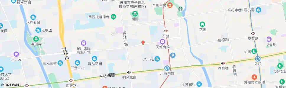 苏州朱家庄新村_公交站地图_苏州公交_妙搜公交查询2025