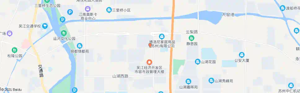 苏州吴江家乐福西_公交站地图_苏州公交_妙搜公交查询2025