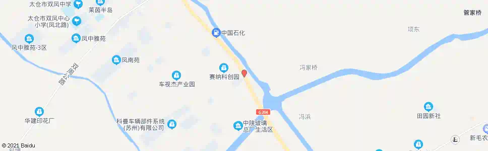 苏州双凤变电站_公交站地图_苏州公交_妙搜公交查询2025