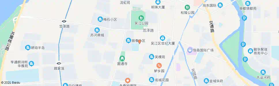 苏州吴江实小爱德校区_公交站地图_苏州公交_妙搜公交查询2025