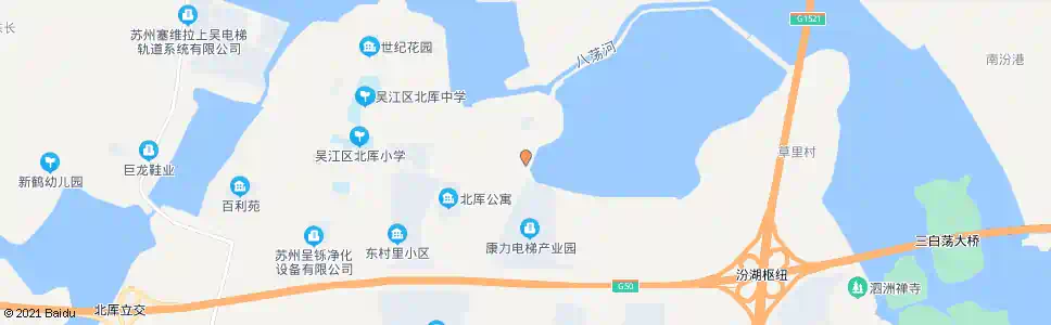 苏州潘水港_公交站地图_苏州公交_妙搜公交查询2025