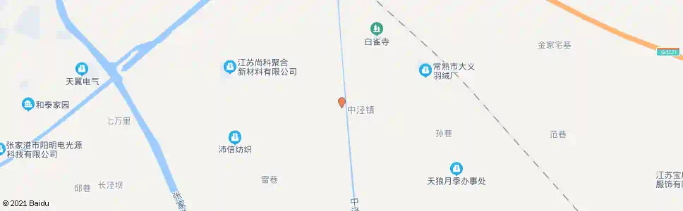 苏州中泾北_公交站地图_苏州公交_妙搜公交查询2025
