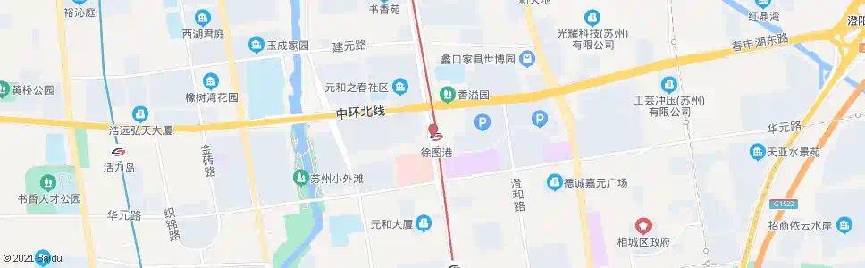 苏州采莲换乘中心_公交站地图_苏州公交_妙搜公交查询2025