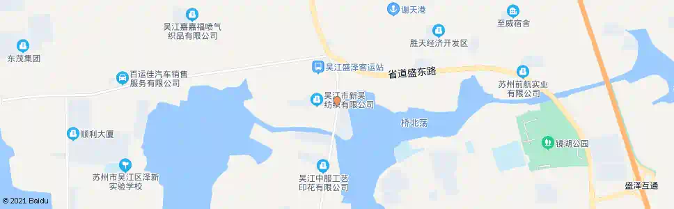 苏州新吴纺织_公交站地图_苏州公交_妙搜公交查询2025