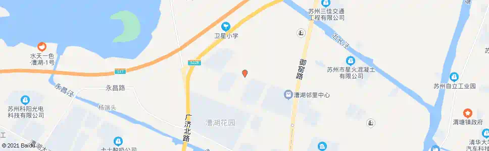 苏州漕湖花园首末站_公交站地图_苏州公交_妙搜公交查询2025
