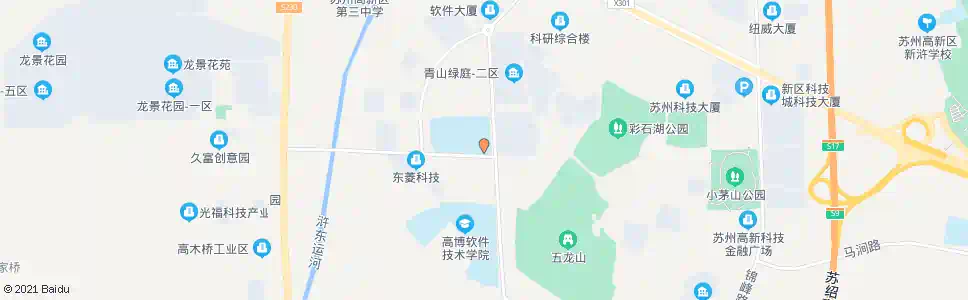 苏州中科院苏州医工所_公交站地图_苏州公交_妙搜公交查询2025
