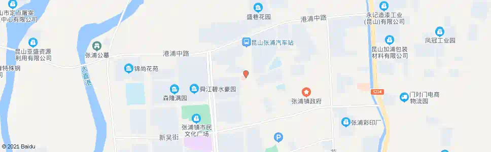 苏州张浦卫生院_公交站地图_苏州公交_妙搜公交查询2025