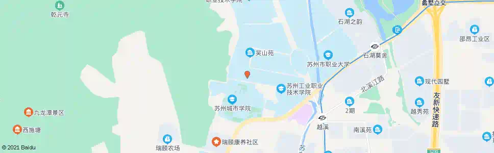 苏州国际教育园南区首末站_公交站地图_苏州公交_妙搜公交查询2025