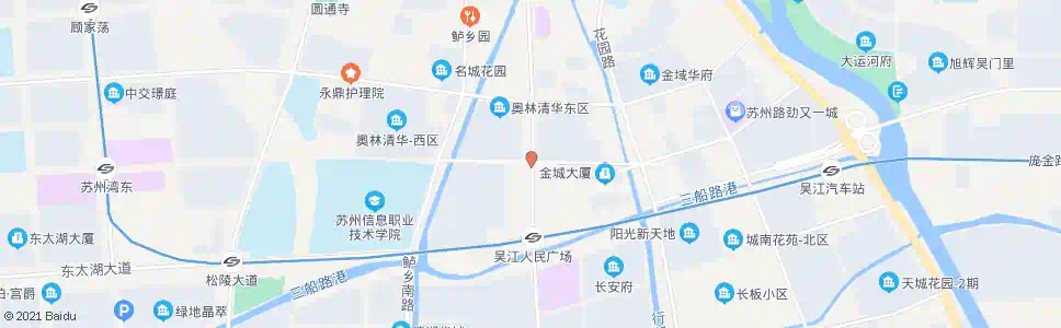苏州开平路中山南路口_公交站地图_苏州公交_妙搜公交查询2025