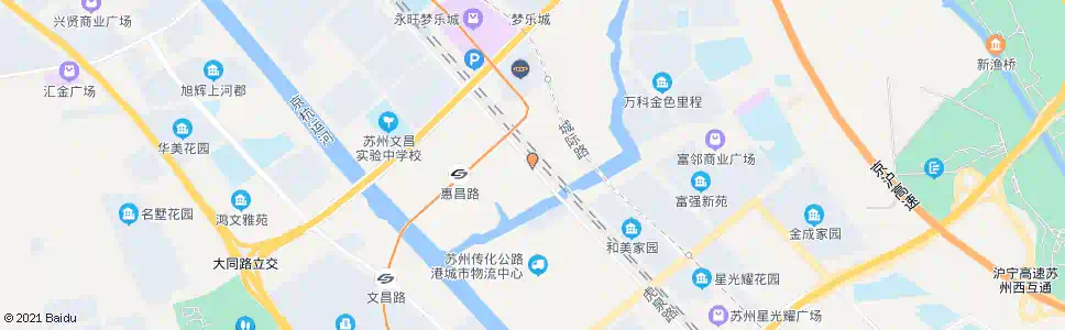 苏州黄花泾_公交站地图_苏州公交_妙搜公交查询2025