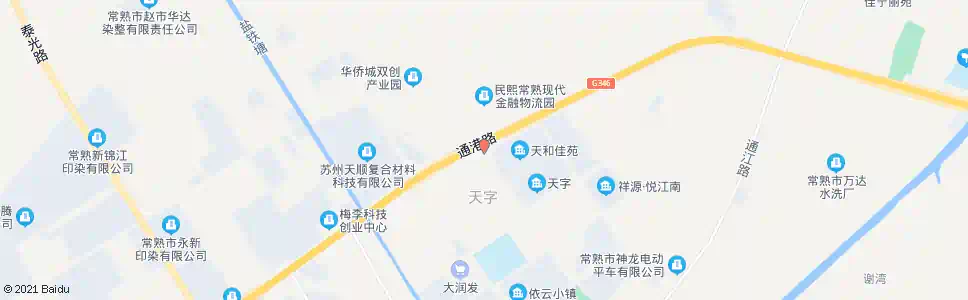 苏州天和佳苑_公交站地图_苏州公交_妙搜公交查询2025