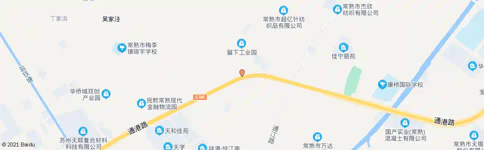 苏州留下村_公交站地图_苏州公交_妙搜公交查询2025