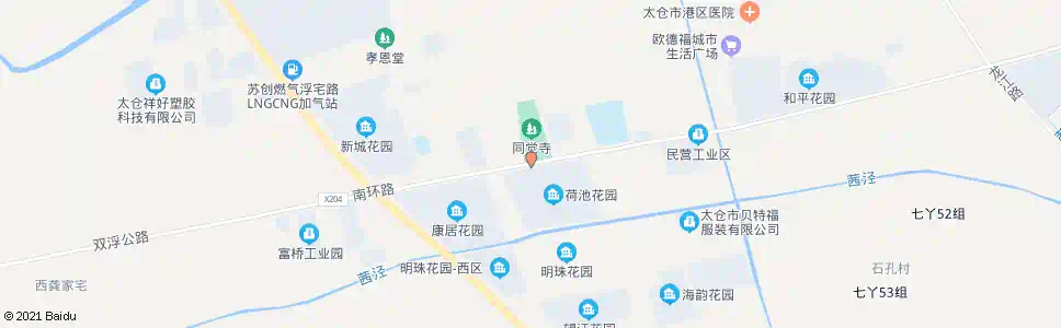 苏州同觉寺_公交站地图_苏州公交_妙搜公交查询2025