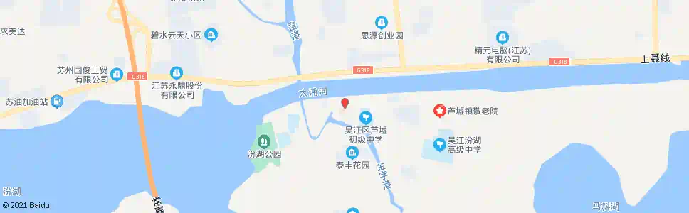 苏州芦墟街道办_公交站地图_苏州公交_妙搜公交查询2025