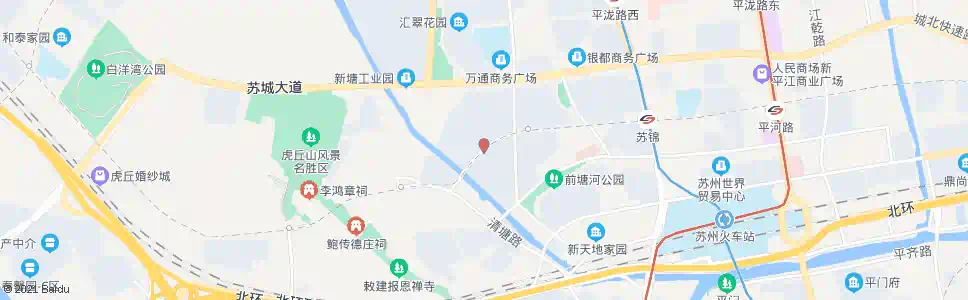 苏州平河路江星路西_公交站地图_苏州公交_妙搜公交查询2025