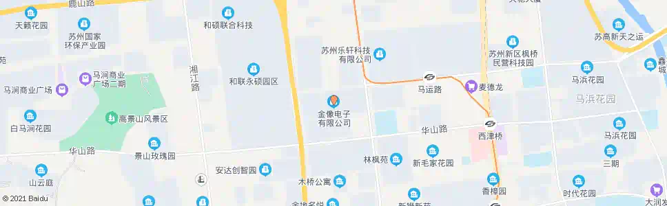 苏州金像电子_公交站地图_苏州公交_妙搜公交查询2025